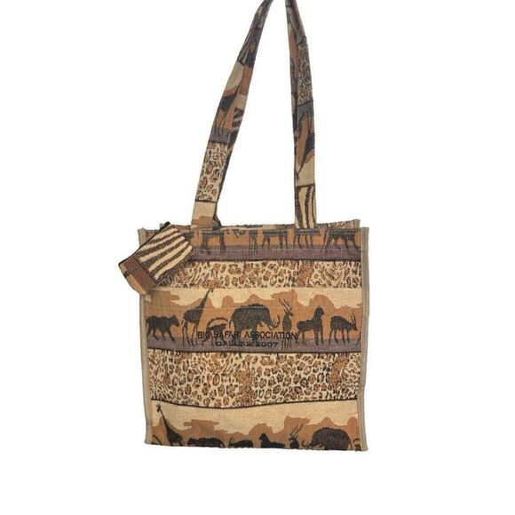 Safari bag with attached mini wallet - Picture 8 of 13